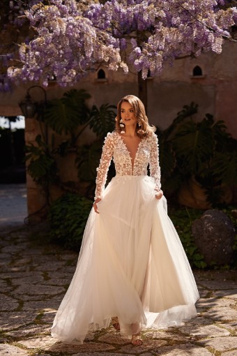 Dama Couture Style #Ida #3 Ivory/Ivory thumbnail