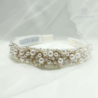 Deborah K Style #Willow Headband #2 Gold thumbnail