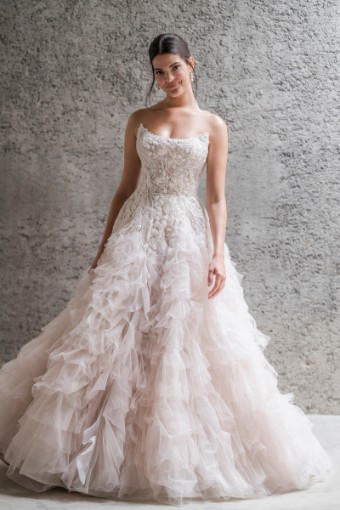 Allure Couture Style #Odile - C691 #2 Mocha/Champagne/Lavender/Ivory thumbnail