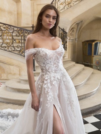 Elysee by Enzoani Style #Celine #3 Ivory/Nude/Nude thumbnail