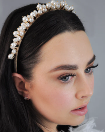 A'el Este Style #Iris Headband #1 Gold thumbnail