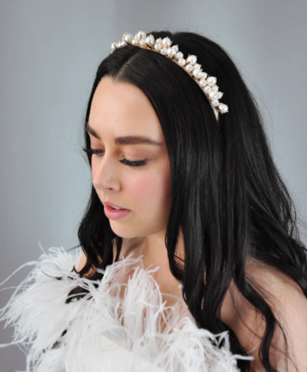 A'el Este Style #Iris Headband #2 Gold thumbnail