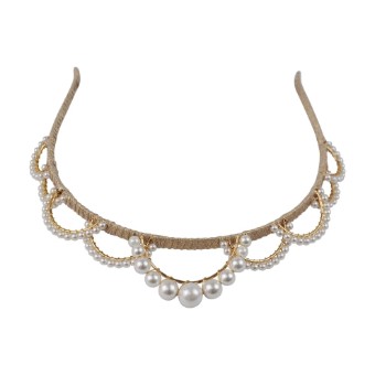 A'el Este Style #Amira Pearl Crown #3 default Ivory Pearl thumbnail