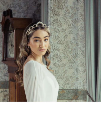 A'el Este Style #Amira Pearl Crown #0 default Ivory Pearl thumbnail