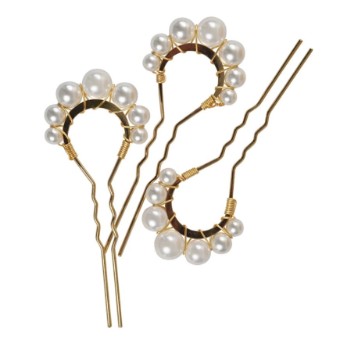 A'el Este Style #Dionne Pearl Pins #0 default Gold thumbnail