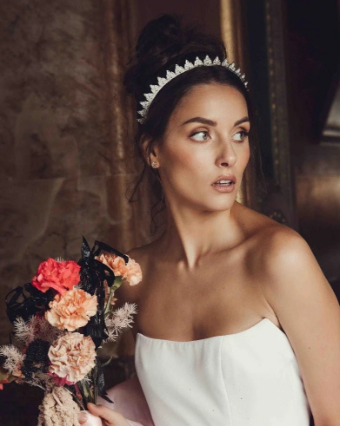 A'el Este Style #Zenni Crown - White #1 White thumbnail