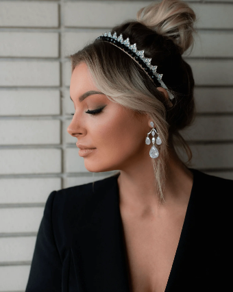 A'el Este Style #Zenni Crown - White #7 default White thumbnail