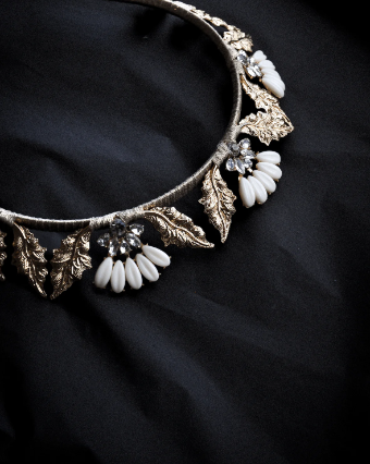 A'el Este Style #Priya Crown - Vintage Gold #1 Vintage Gold thumbnail