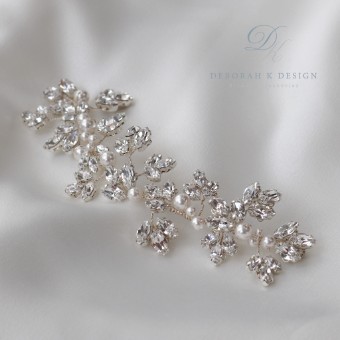 Deborah K Style #Natasha Headpiece - Petite #0 default Silver thumbnail