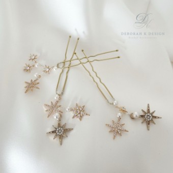 Deborah K Style #Vega Pins #1 default Gold thumbnail
