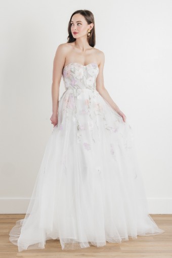 Wtoo by Watters Style #Lavinia - 13621 #6 Ivory-Multi thumbnail