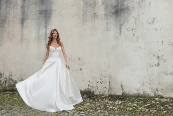 Abella Style #Adelina - E457 #2 Ivory thumbnail
