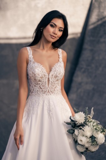 Allure Couture Style #Elodie - C710 #1 Ivory/Nude thumbnail