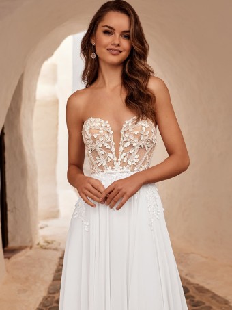 Love by Enzoani Style #Denise #3 Ivory/Nude thumbnail