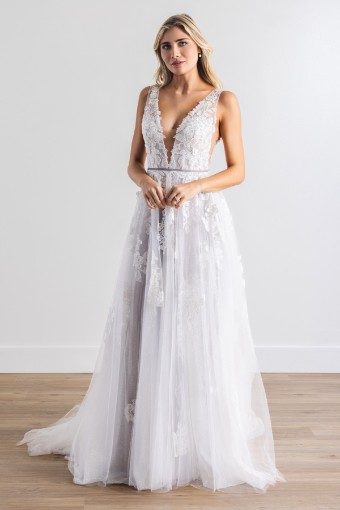 Wtoo by Watters Style #Juliana - 14735 #0 default Ivory-Lavender thumbnail
