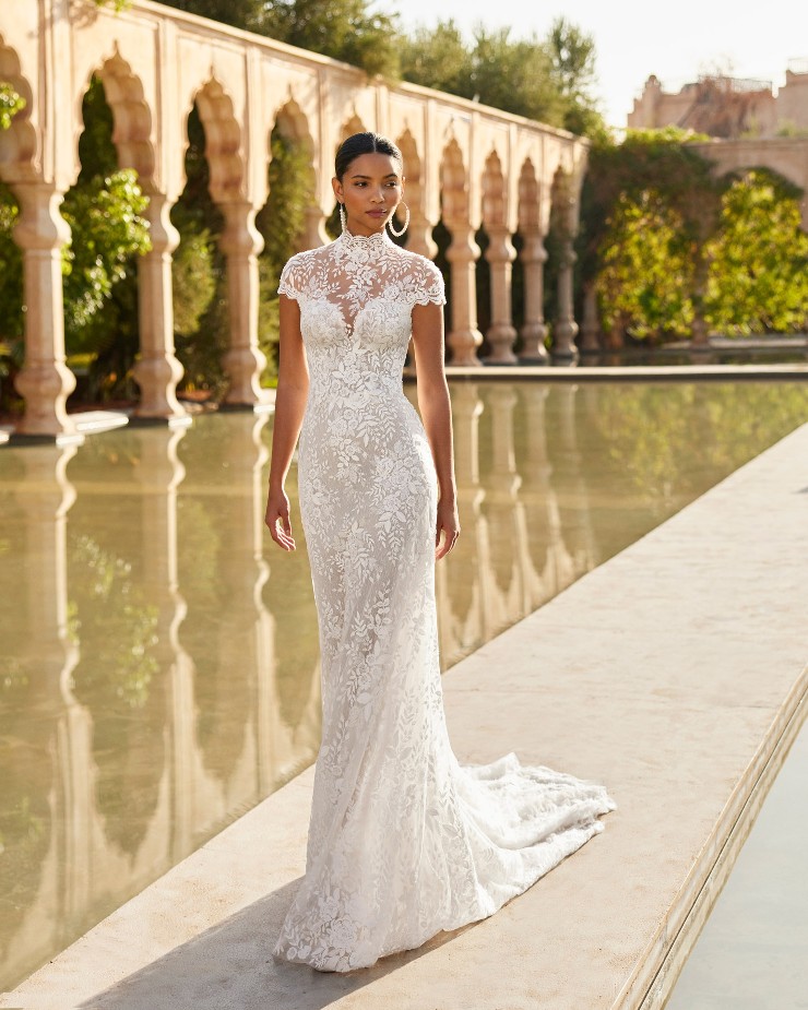 chinese dress ladies Nagash Mermaid Wedding Dress – Rosa Clará main image 1