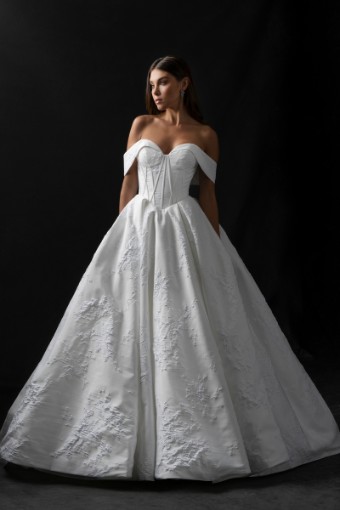 Allure Couture Style #Margot - C764 #1 Ivory thumbnail