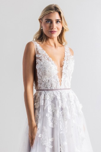 Locket Style #Juliana - 14735 #2 default Ivory-Lavender thumbnail