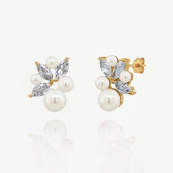 Ivory & Co. Amsterdam Earrings #0 18ct Gold Plated thumbnail