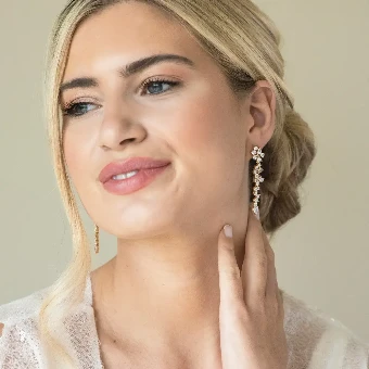 Ivory & Co. Islington Earrings #3 Rhodium Plated thumbnail
