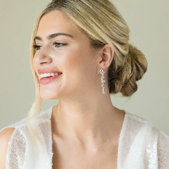 Ivory & Co. Islington Earrings #0 Rhodium Plated thumbnail