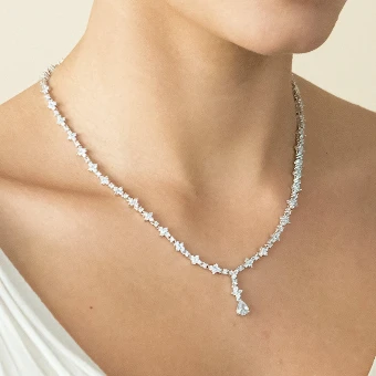 Ivory & Co. Kensington Set #3 Rhodium Plated thumbnail