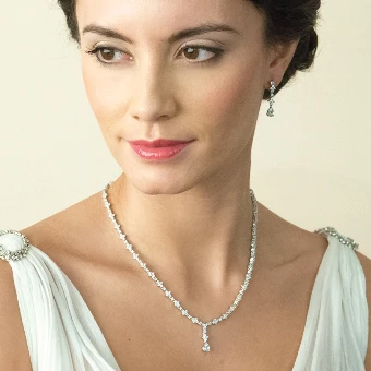 Ivory & Co. Kensington Set #5 Rhodium Plated thumbnail
