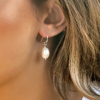Ivory & Co. Saint Lucia Earrings #2 Rhodium Plated thumbnail
