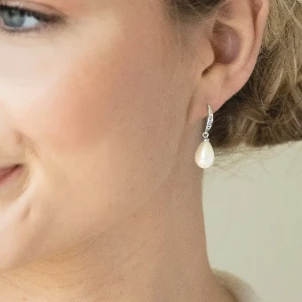 Ivory & Co. Salford Earrings #1 Rhodium Plated thumbnail
