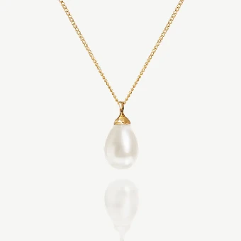 Ivory & Co. Westbury Pendant #1 18ct Gold Plated Rhodium Plated thumbnail