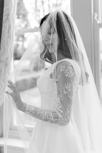 Emma Bridals Betty | EBVN026 #0 Ivory thumbnail