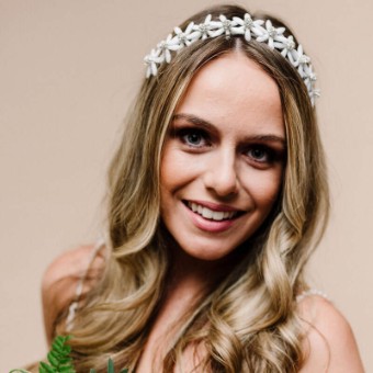 Arianna Bespoke Style #Daisy Chain Headband - AR609 #0 default Gold thumbnail