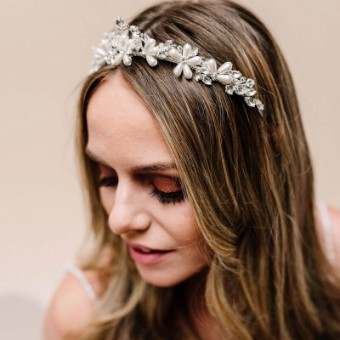 Ariana Tiaras Style #Pearl & Crystal Bright Start Tiara #0 default thumbnail