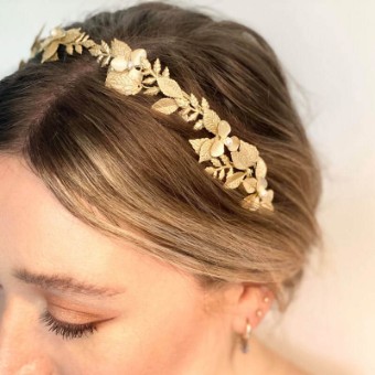 Arianna Bespoke Style #Iris Diadem #0 default Ivory Pearl thumbnail