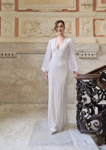 Eliza Jane Howell Style #Viola #1 Ivory Pearl thumbnail