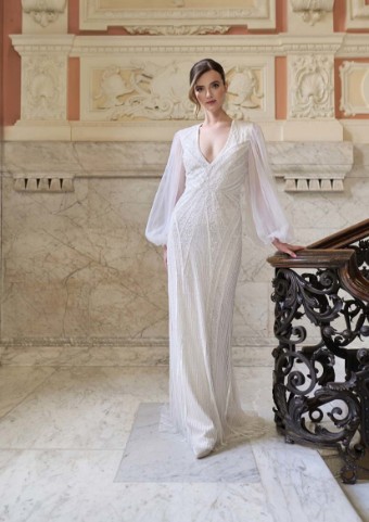 Eliza Jane Howell Style #Viola #4 Ivory Pearl thumbnail