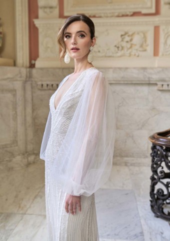 Eliza Jane Howell Style #Viola #5 Ivory Pearl thumbnail