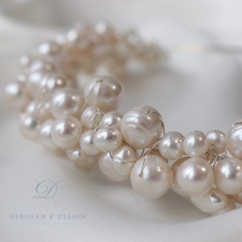 Deborah K Style #Elle Headpiece #5 default Silver thumbnail