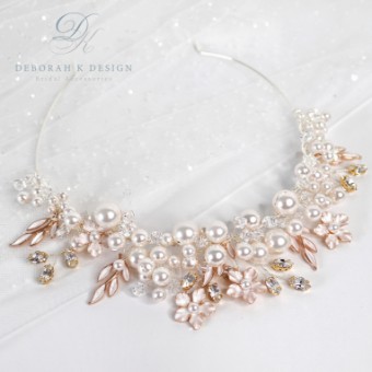Deborah K Style #Orla Headpiece #1 Silver Wire thumbnail