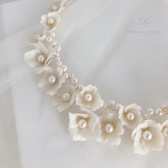 Deborah K Style #Abrielle Headpiece #1 Silver thumbnail