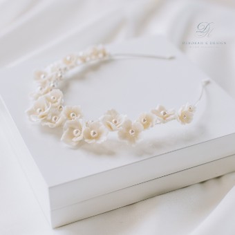 Deborah K Style #Abrielle Headpiece #2 default Silver thumbnail