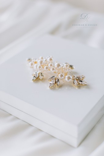 Deborah K Style #Brielle Headpiece #0 default Silver thumbnail