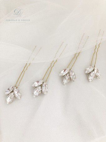 Deborah K Style #Libby Pins #0 default Gold thumbnail