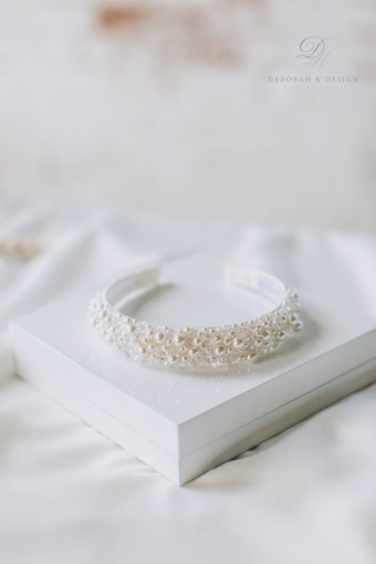 Deborah K Style #Delphine Headband #2 default Ivory thumbnail