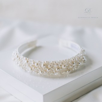 Deborah K Style #Delphine Headband #0 default Ivory thumbnail