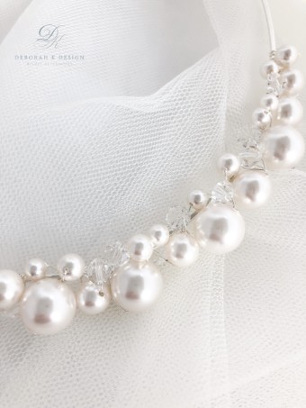 Deborah K Style #Sabine Headband #1 Silver thumbnail