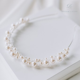 Deborah K Style #Sabine Headband #0 default Silver thumbnail
