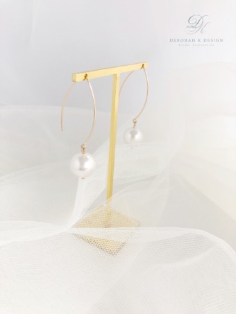 Deborah K Style #Gisele Earrings #1 Silver thumbnail