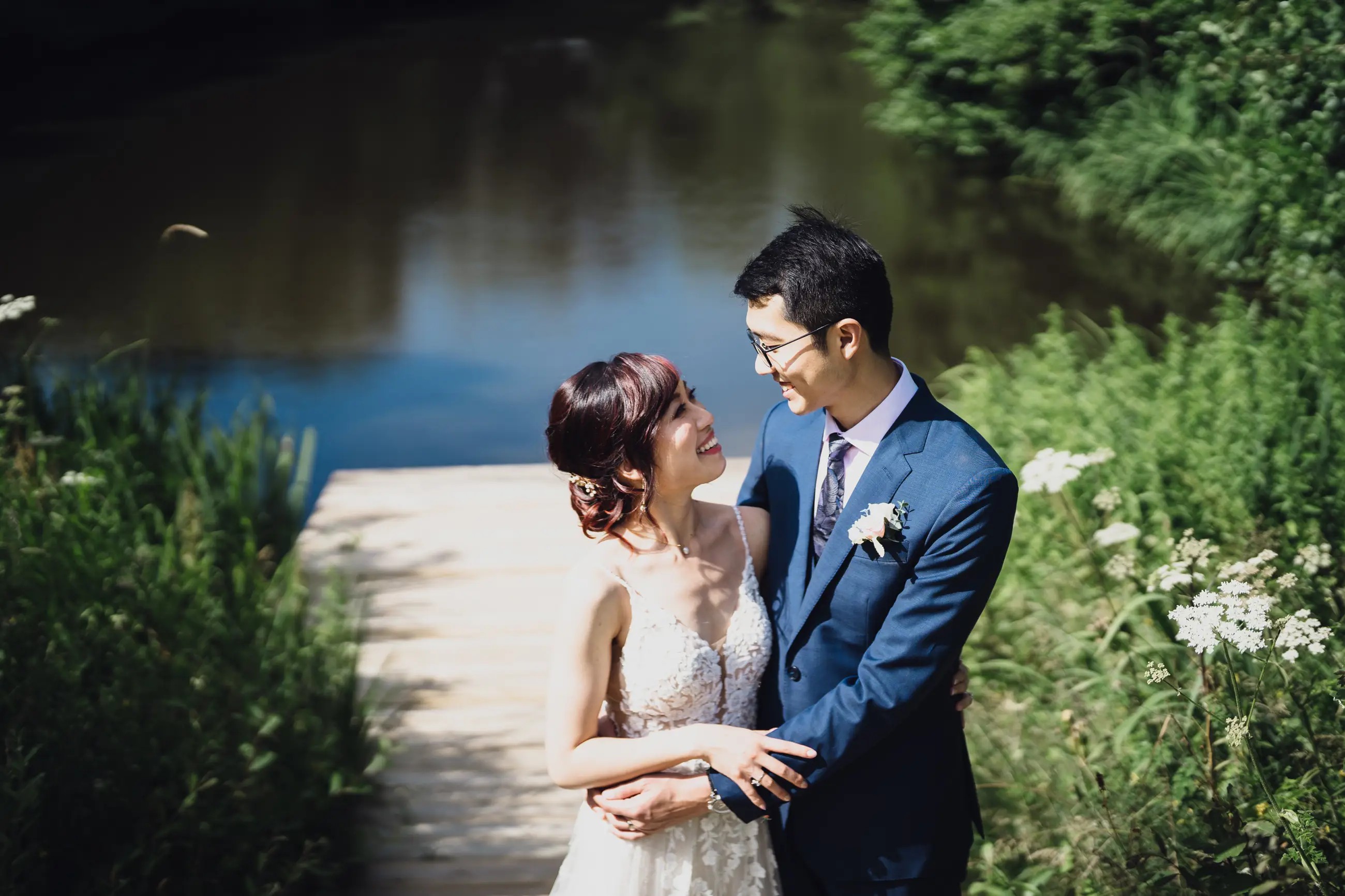 Melissa + Kenneth. Mobile Image